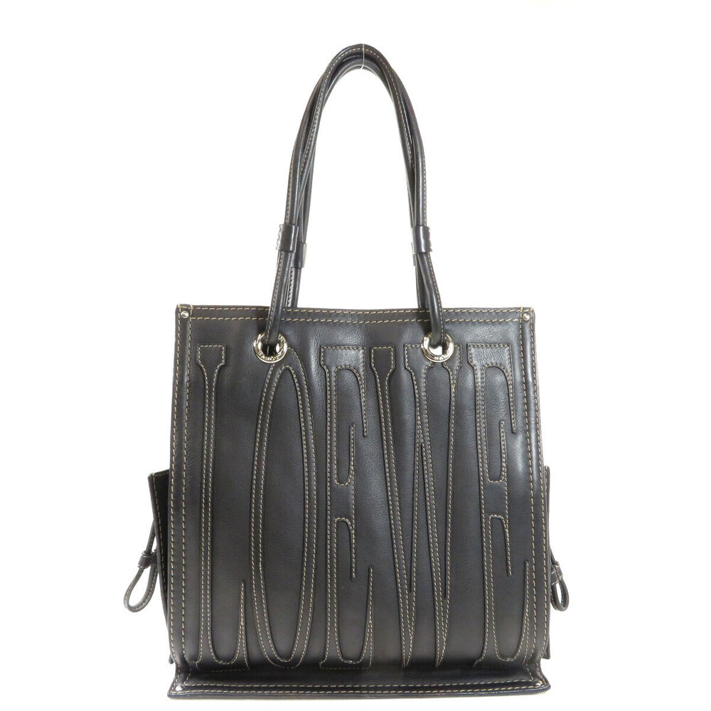 Loewe bag tote logo calfskin